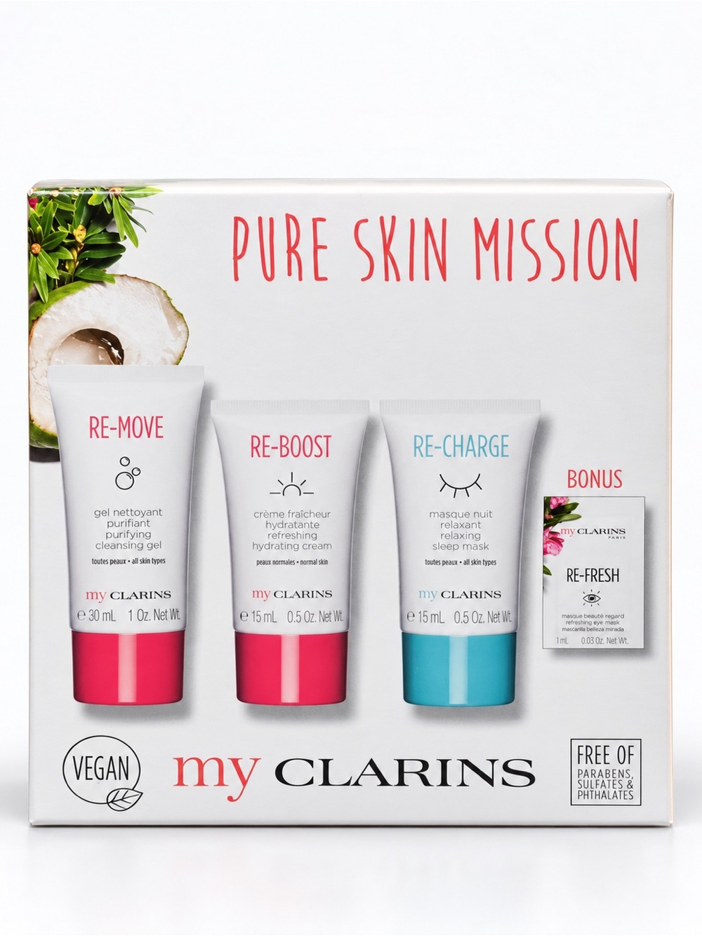 Clarins Pure Skin Mission Discovery Set